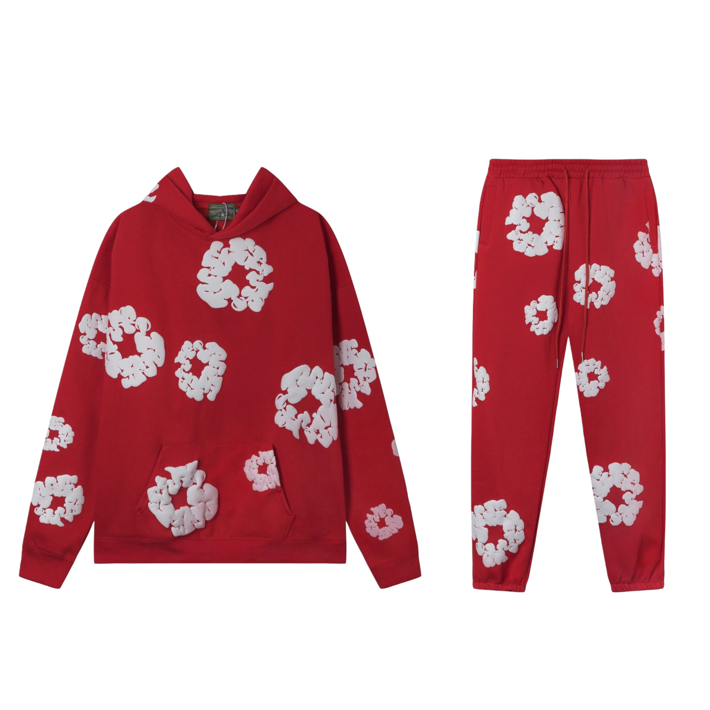 Denim Tears Red Set