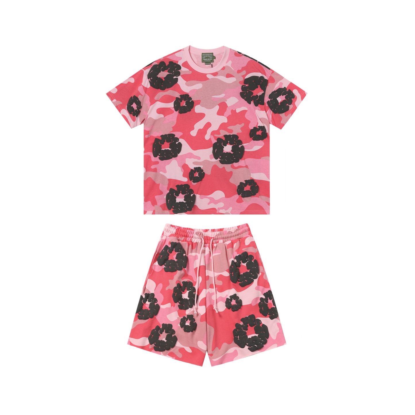 Denim Tears Camouflage Short Set
