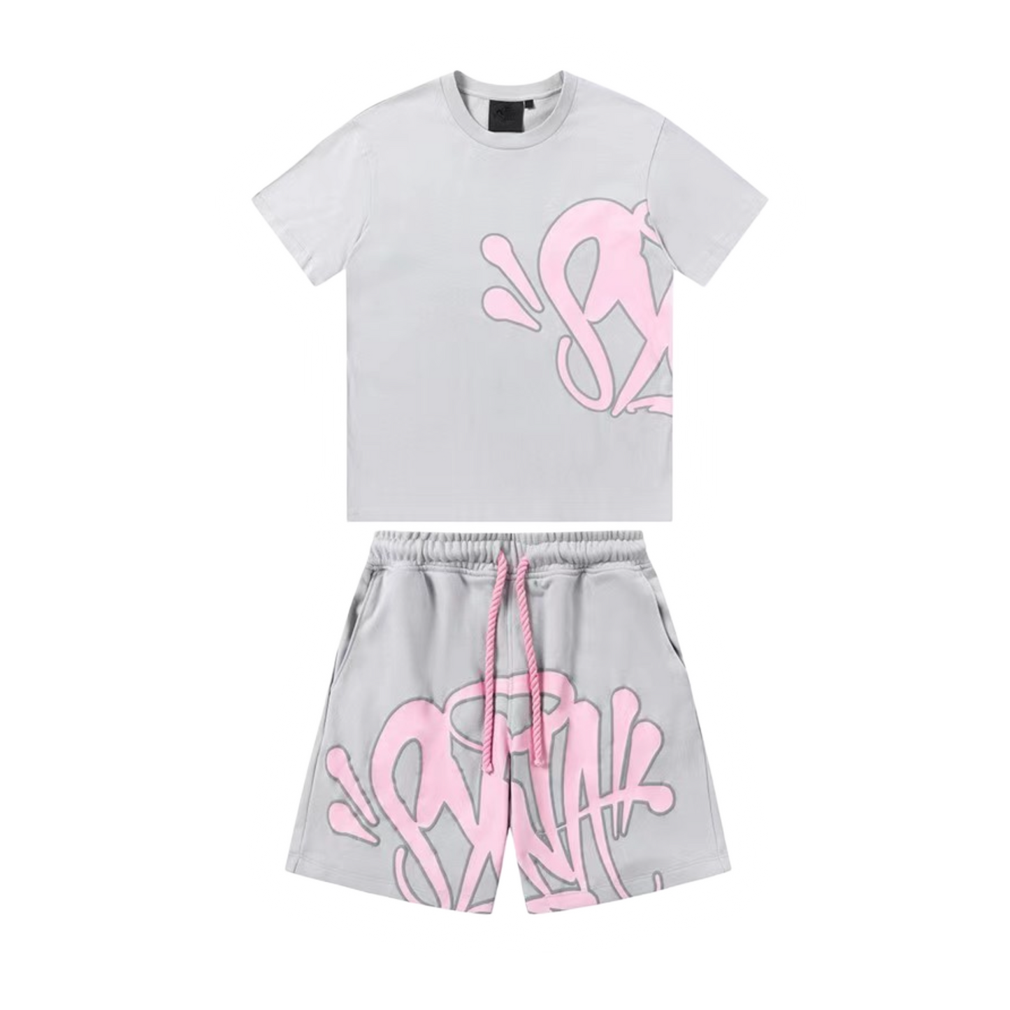 Synaworld Gray-Pink Short Set