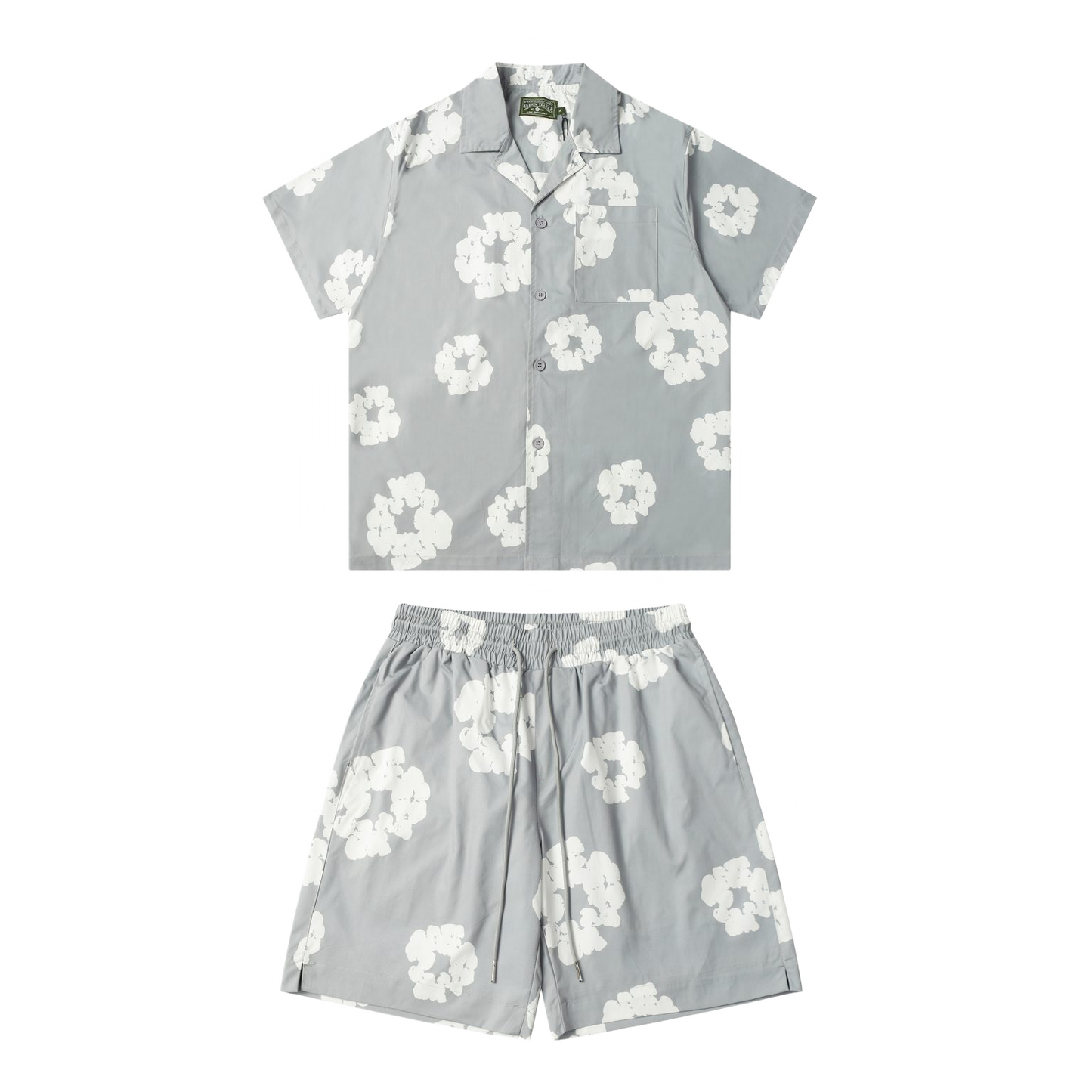 Denim Tears Gray Summer Set