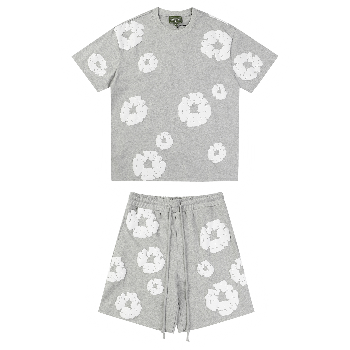 Denim Tears Gray Short Set