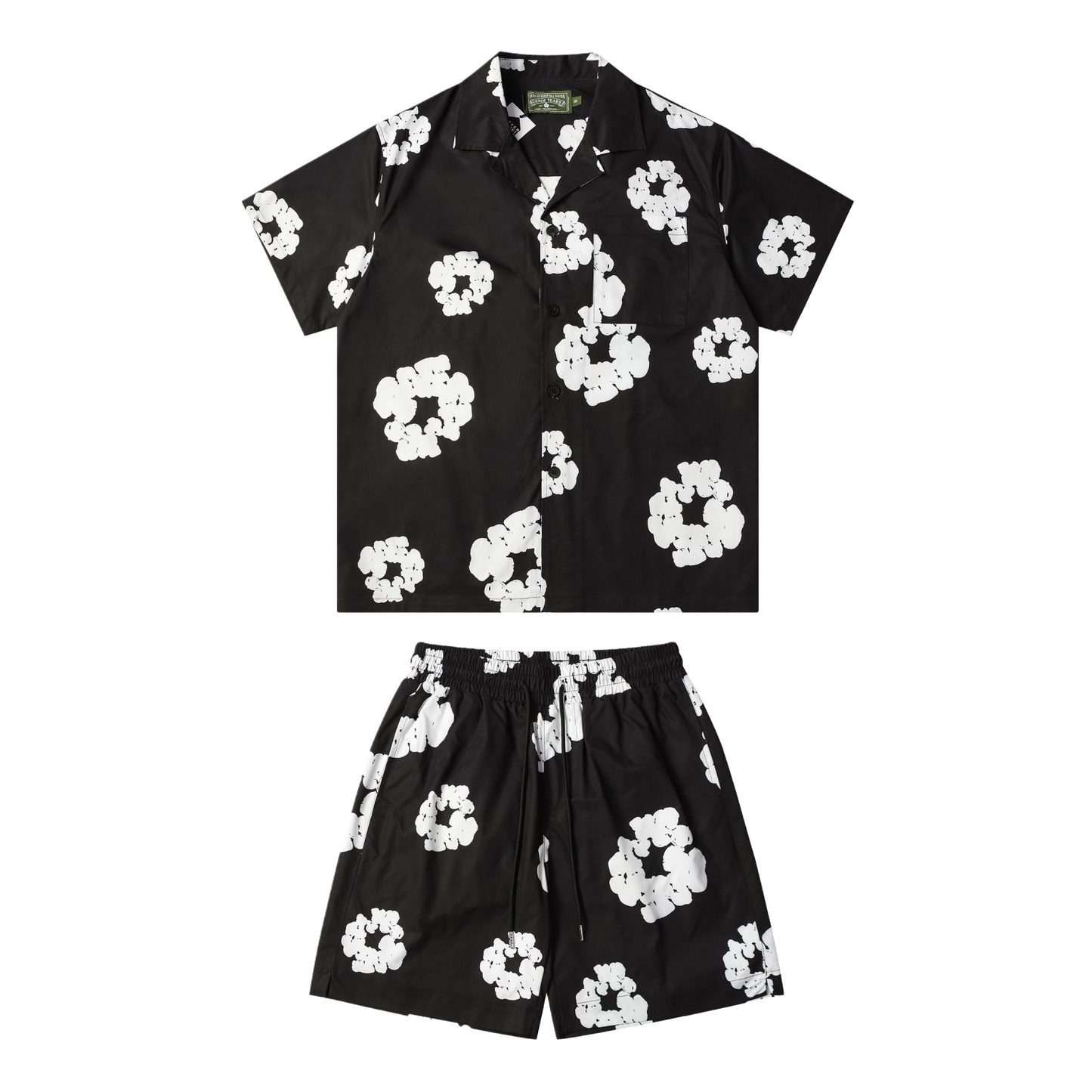 Denim Tears Black Summer Set