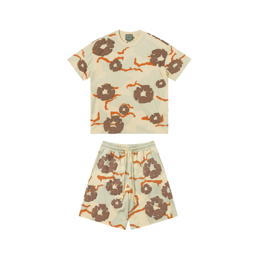 Denim Tears Camouflage Short Set