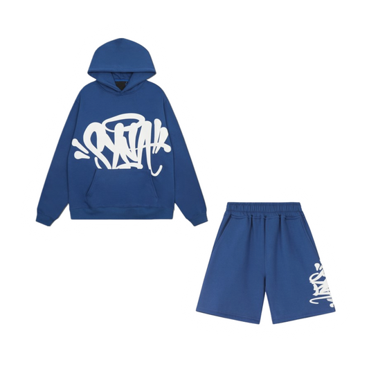 Synaworld Hoodie/Short Blue Set