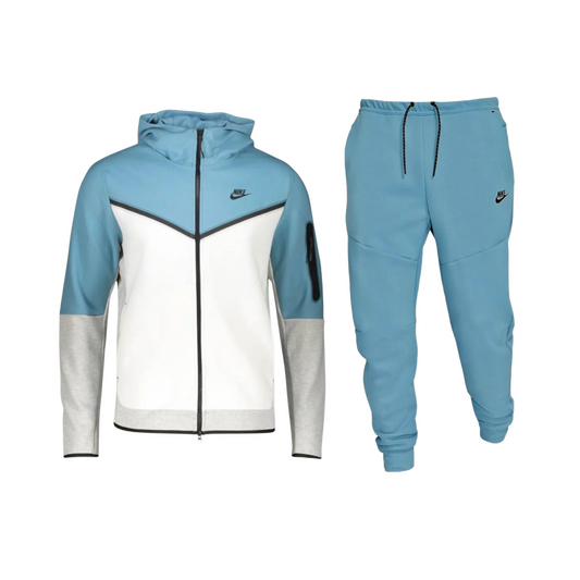 Nike Tech White-Light Blue Set