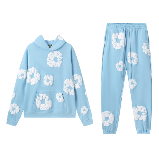 Denim Tears Sky Blue Set