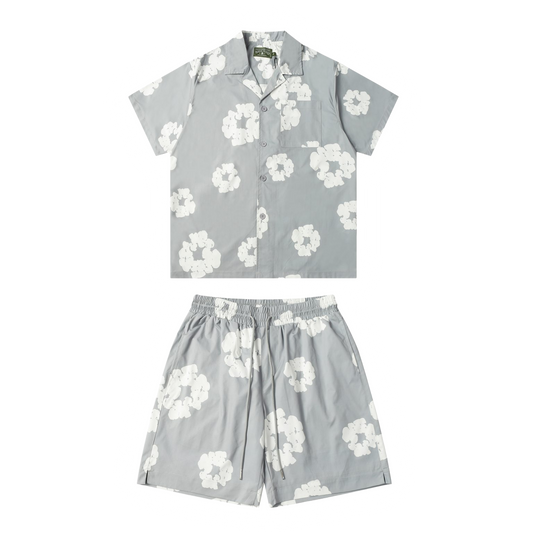 Denim Tears Gray Summer Set