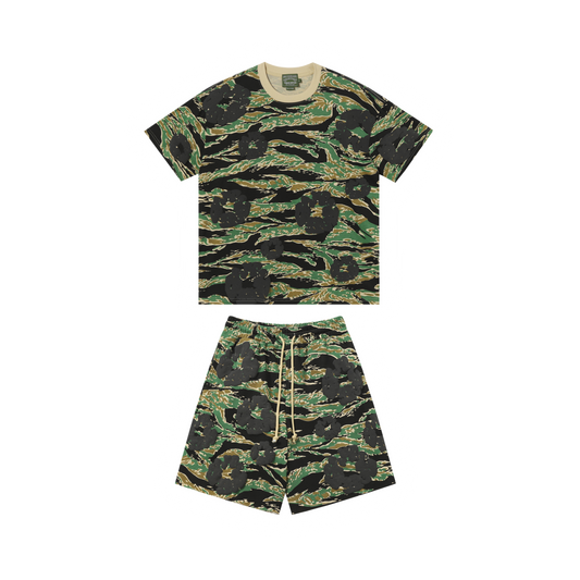 Denim Tears Camouflage Short Set